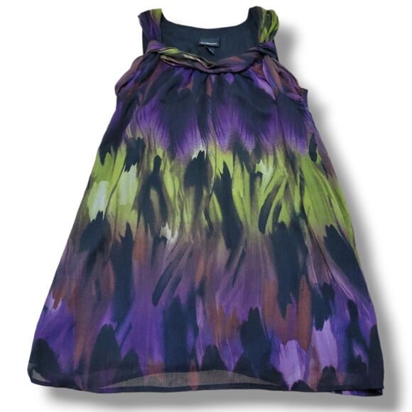 Lane Bryant Top Size 14 Women's Plus Size Top Sleeveless Blouse Multicolor EUC  - Picture 1 of 5